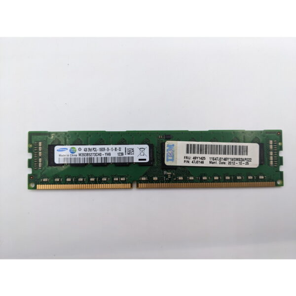 Модуль памяти 49Y1425, M393B5273CH0-YH9, Samsung, IBM, DDR3, 4Gb, 10600 — изображение 2