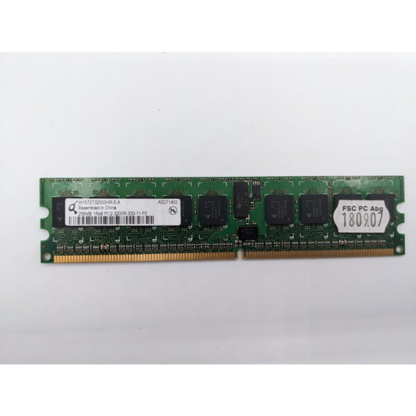Модуль памяти HYS72T32000HR-5-A, Infineon, DDR2, 256 Мб, 3200R, REG, ECC