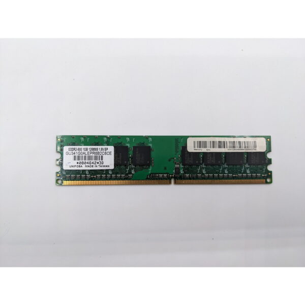 Модуль памяти GU341G0ALEPR6B2C6CE, Unifosa, DDR2, 1Gb, 6400 — изображение 2