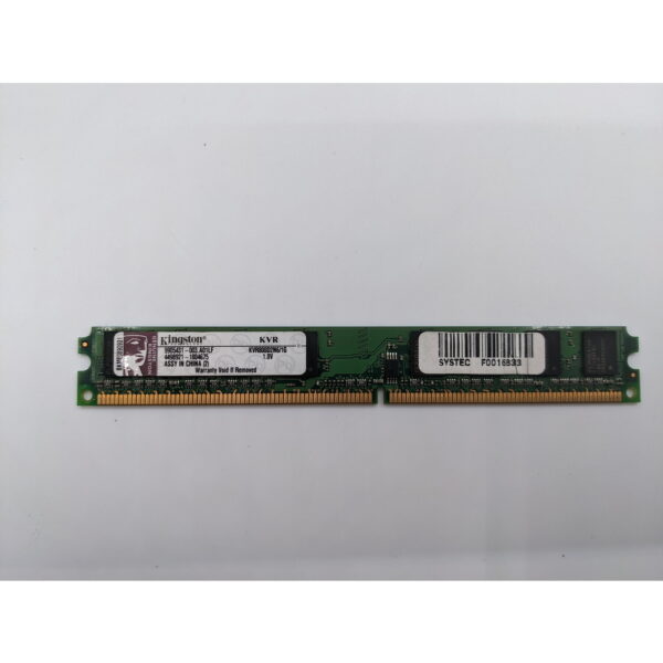 Модуль памяти KVR800D2N6/1G, Kingston, DDR2, 1Gb, 6400 — изображение 2