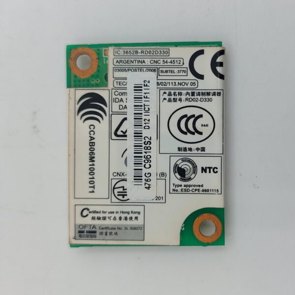 Модем RD02-D330, Acer Aspire 5536G