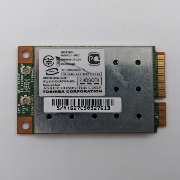 Wi-Fi модуль AR5BXB63, Atheros