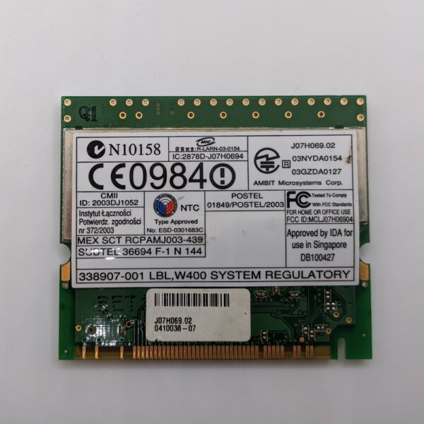 Wi-Fi модуль 325526-001, HP Compaq