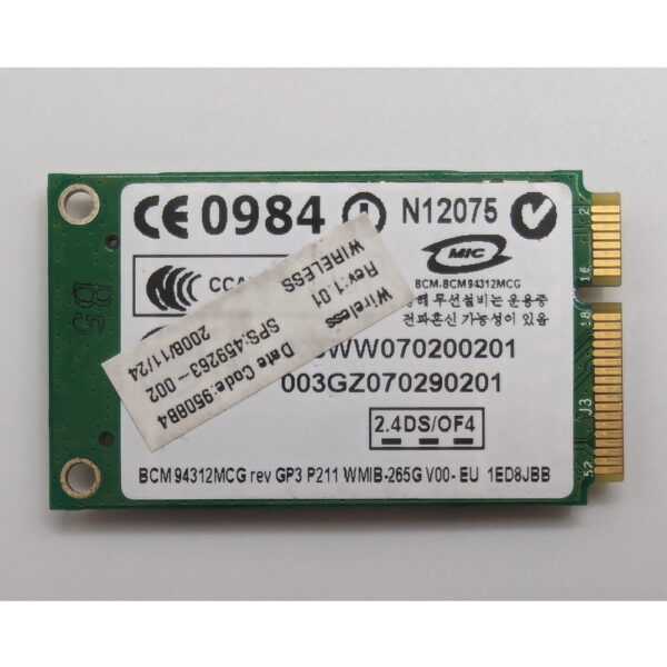 Wi-Fi модуль 459263-002, HP dv4, dv5, dv7, CQ45, CQ40, 6730b — изображение 2