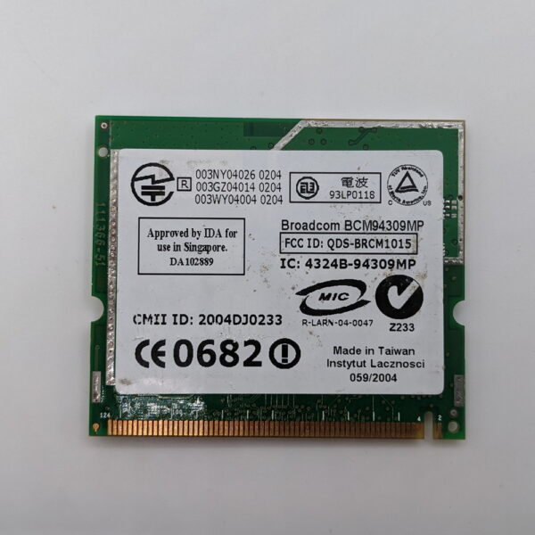 Wi-Fi модуль 0f6329, dw1450, Broadcom, Dell Latitude D610 — изображение 2