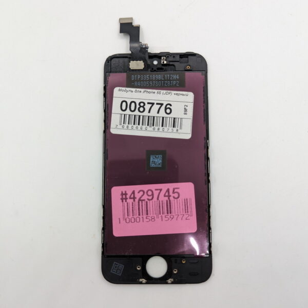 Дисплейный модуль Apple iPhone 5S, черный — изображение 2