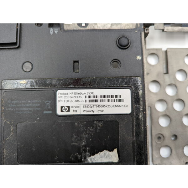 Поддон 495082-001, HP EliteBook 8530p, 8530 — изображение 3