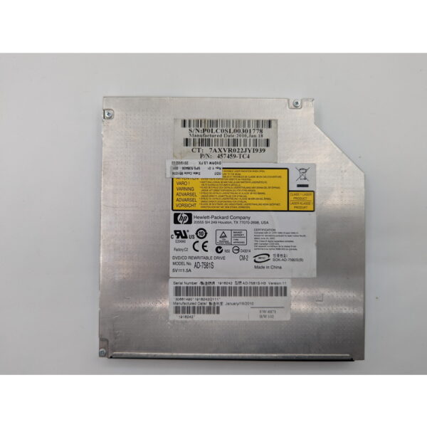 Привод DVD-RW AD-7581S, 538406-001, HP Compaq 615, Sata