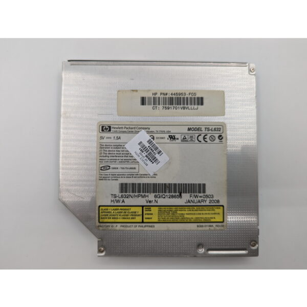 Привод DVD-RW 449935-001, TS-L632, 445953-FCO, HP Pavilion