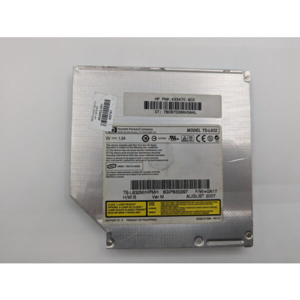 Привод DVD-RW 452052-001, TS-L632, 433470-8CO, HP Pavilion