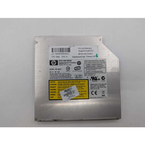 Привод DVD-RW 616709401810, ds-8azh, 416179-HC0, 441130-001, HP TX1000, TX2000