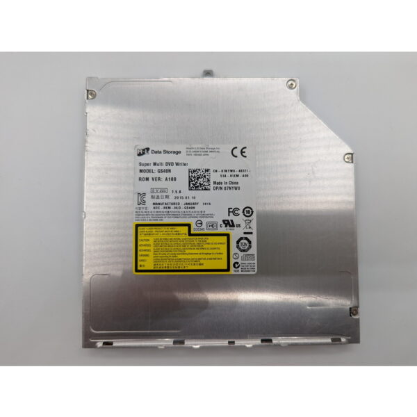 Привод DVD-RW gs40n, 07nyw0, Dell Precision M4800, Sata, 9.5 mm