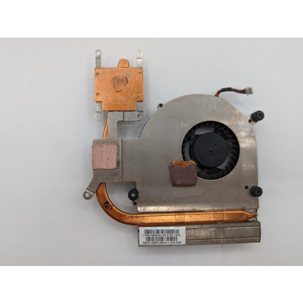 Система охлаждения 13GNYF1AM010-1, 13N0-H8A0401, kdb0705hb, 13gnyf1am010, Asus K50, K40, K50I, X5DI, K40ID — изображение 2