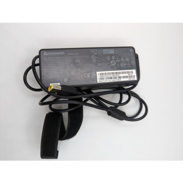 Блок питания 45n0249, Lenovo ThinkPad X1 Carbon, G50-70, Y40-70, Y40-80, Yoga 13, Yoga 2 13, Flex 14, Flex 15, 20V, 4.5A, 90W прямоугольный с кабелем