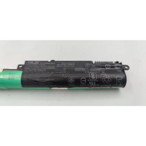 Аккумулятор A31N1519, Asus X540LA, 2600mAh, 11.25V, СОСТОЯНИЕ НЕ ИЗВЕСТНО, ПРОДАЕТСЯ КАК ЗАГЛУШКА! — изображение 2