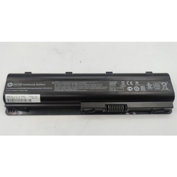 Аккумулятор hstnn-ub0x, MU06, 593554-001, HP Pavilion DV5-2000, DV6-3000, DV6-6000, 430, 431, 435, 630, 635, G32, G42, G56, G62, G72, DM4-1000, DM4-1100, DM4-1200, DV3-4000, DV7-4000, Envy 17-1000, G4-1000, G6-1000, G7-1000, Compaq Presario CQ32, CQ42, CQ43, CQ56, CQ62, CQ72, G6-2000, 47Wh, 10.8V, СОСТОЯНИЕ НЕ ИЗВЕСТНО, ПРОДАЕТСЯ КАК ЗАГЛУШКА! — изображение 3