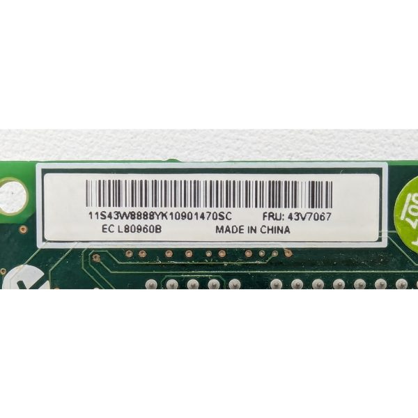 PCIe Riser 43V7067, 43W8888, IBM System X3550, X3650 M2, M3
