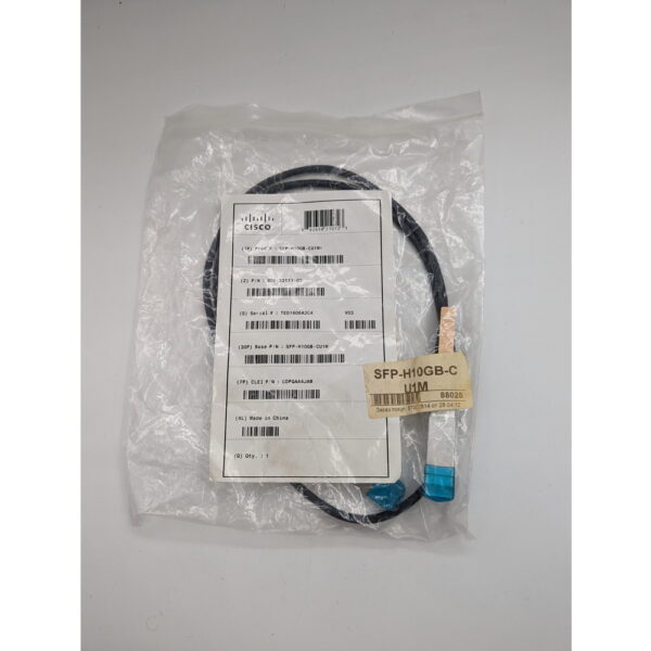 Кабель SFP-H10GB-CU1M, Cisco — изображение 2