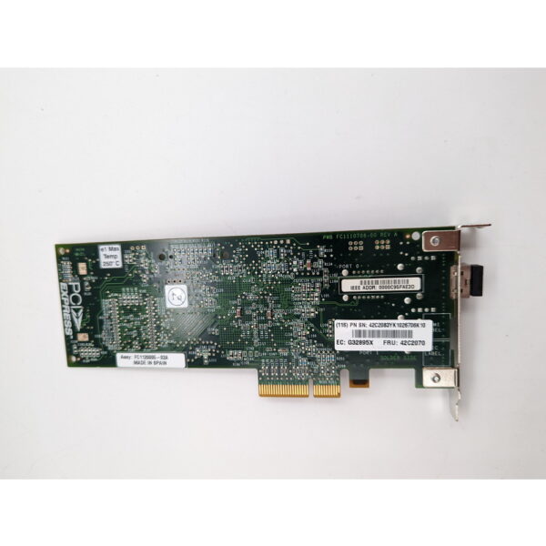 Контроллер Fibre Channel 42C2070, FC1120005-02A, IBM, Emulex, 4 Гбит/сек, PCIe, HBA — изображение 2
