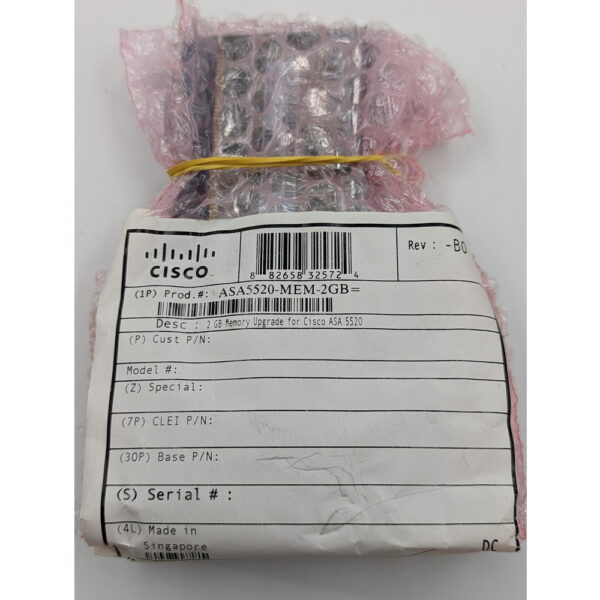 Модуль памяти asa5520-mem-2gb, 2Gb, Cisco ASA 5520