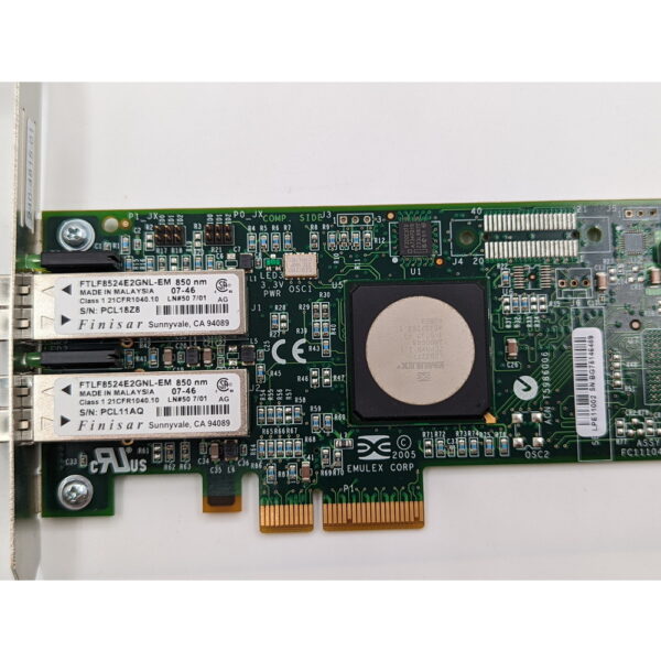Контроллер Fibre Channel 375-3397-01, L2B2777, 0999BT0-09370000D0, 0999BT0-09370000CC, Sun, Oracle, Emulex, 2 x 4 Гбит/сек, PCIe, HBA — изображение 2