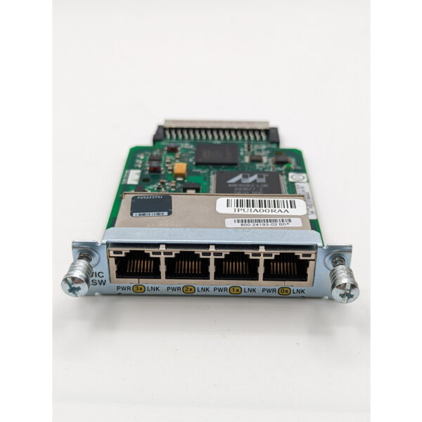 Модуль HWIC-4ESW, Cisco, 4 x RJ45, 10/100 Мбит/с — изображение 3