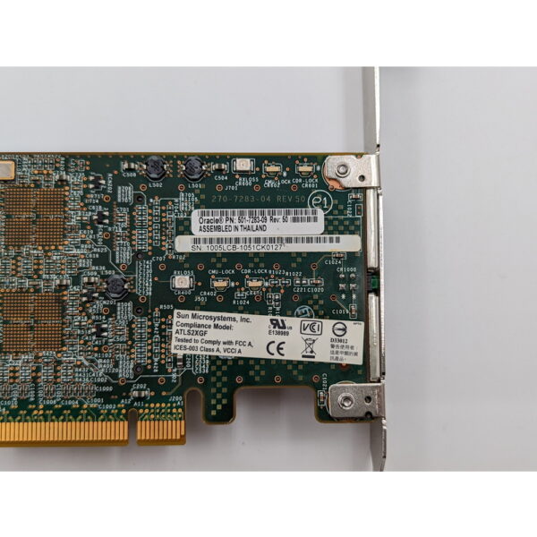 Контроллер Fibre Channel 501-7283-09, ATLS2XGF, Oracle, Sun, 2 x 10 Гбит/сек, PCIe, HBA — изображение 3