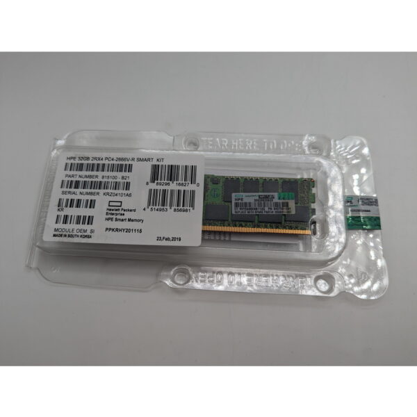 Модуль памяти 850881-001, 840758-091, 815100-b21, HP, DDR4, 32Gb — изображение 2