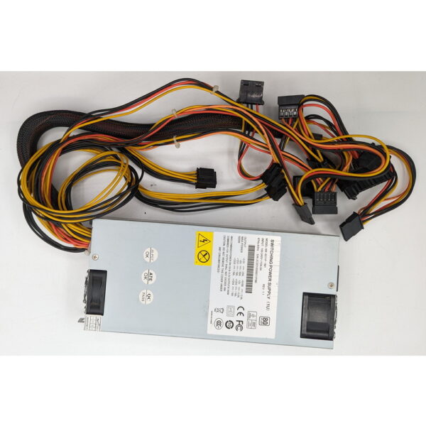 Блок питания NR-6011P-1M1, Negorack, 1U, 600Вт — изображение 2