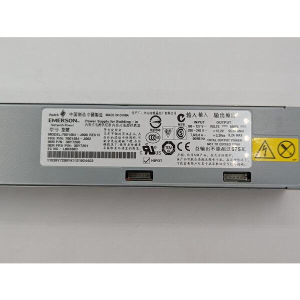 Блок питания 39Y7200, 39Y7201, 7001484-J000, 7001484-J002, IBM x3550 M2, x3650 M2, 675 Вт — изображение 3