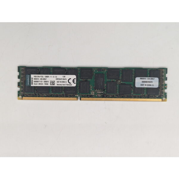Модуль памяти KVR16LR11D4/16, Kingston, DDR3, 16Gb, 12800R