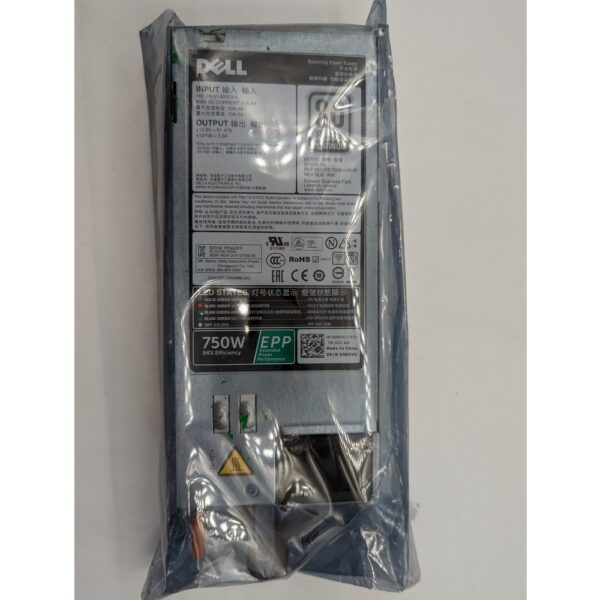 Блок питания 05RHVV, D750E-S6, Dell PowerEdge R530, R630, R730, 750 Вт — изображение 2