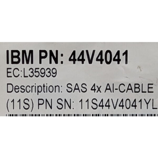 Кабель 44v4041, IBM, FOXCONN, External SAS 4x, 1M — изображение 2