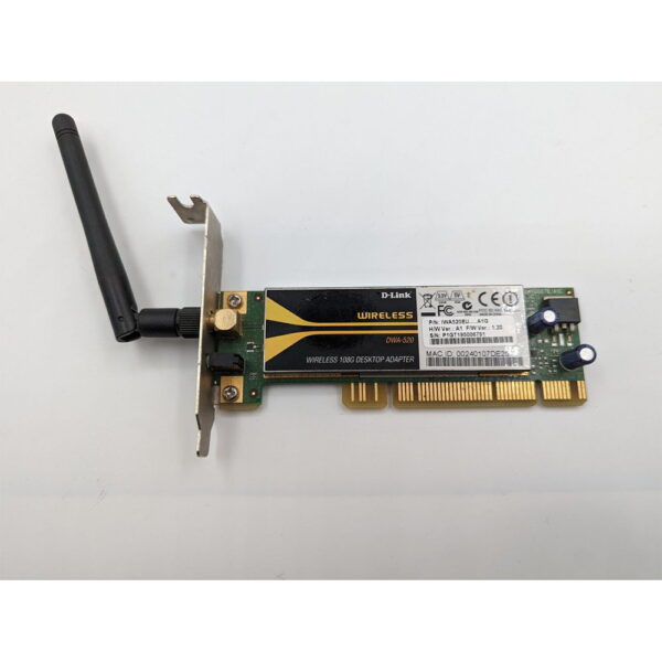 Сетевая карта D-Link, iwa520eu, PCI, Wi-Fi 54 Мбит/с