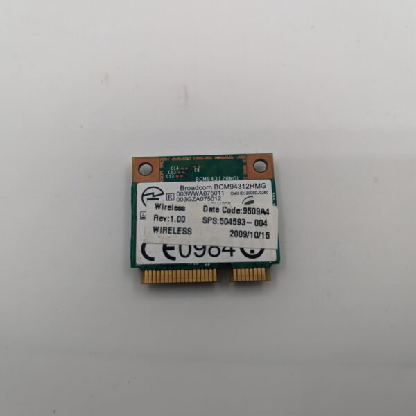 Wi-Fi модуль 504593-004, BCM94312HMG, HP Compaq 615, 610, 625, 6510b, 6515b, 6616b, 6710b — изображение 2