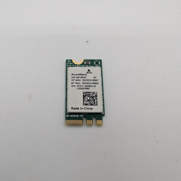 Wi-Fi модуль aw-nb182nf, AzureWave,B 802.11B/G/N+BT4.0(1*1)