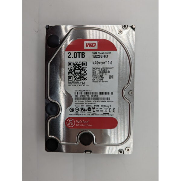 Жесткий диск WD20EFRX, WD, 2 Тб, SATA, 3.5