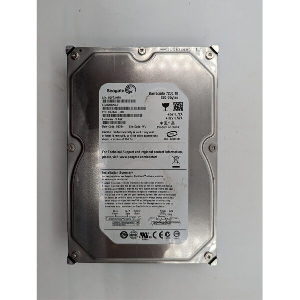 Жесткий диск ST3320620AS, Seagate, 320 Гб, SATA, 3.5