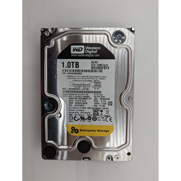 Жесткий диск WD1003FBYX, WD, 1 Тб, SATA, 3.5