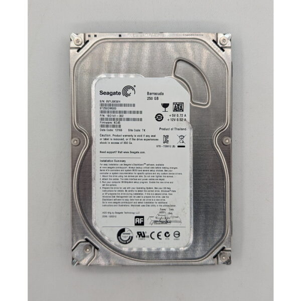 Жесткий диск ST250DM000, Seagate, 250 Гб, SATA, 3.5