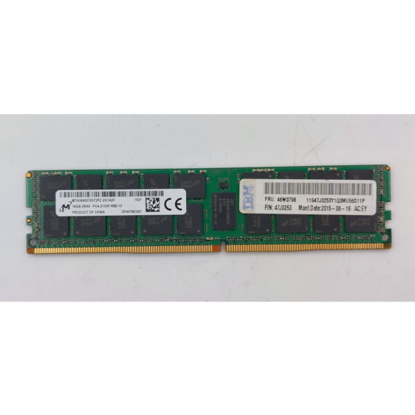 Модуль памяти MTA36ASF2G72PZ-2G1, 46W0798, 47j0253, Micron, IBM, DDR4, 16Gb