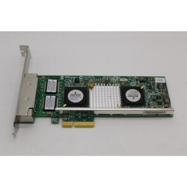 Сетевая карта Cisco, Broadcom, 74-10900-01, BCM95709A0906G, PCI-E, 4 x RJ45, 1 Гбит/с
