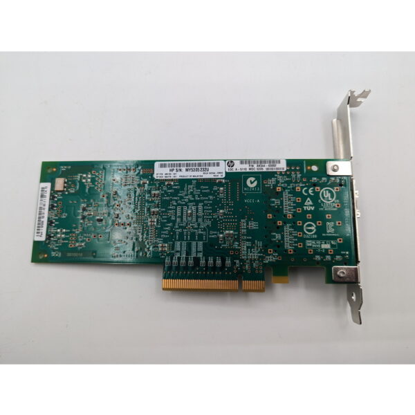 Контроллер Fibre Channel 489190-001, QLE2560-HP, 584776-001, PX2810403-21, HP, Qlogic, 8 Гбит/сек, PCIe, HBA — изображение 2