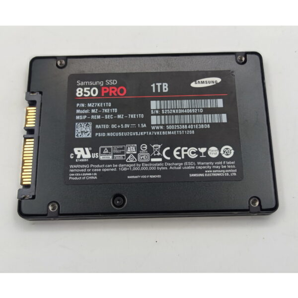 SSD диск mz7ke1t0, mz-7ke1t0, Samsung, 1 Тб, SATA, 2.5