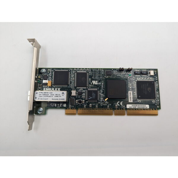 Контроллер Fibre Channel FTRJ-8519-1-2.5, FC1020034-01J, Emulex, 2 Гбит/сек, PCI-X, HBA