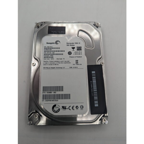 Жесткий диск ST3500413AS, Seagate, 500 Гб, SATA, 3.5
