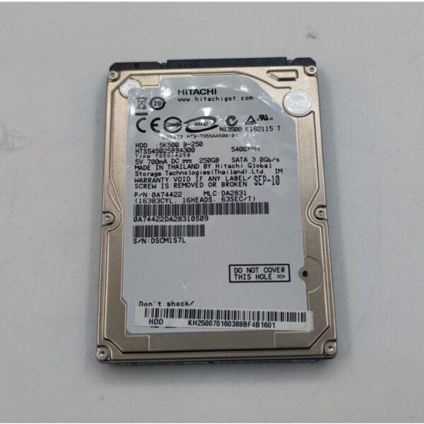 Жесткий диск HTS543232A7A384, Hitachi, 320 Гб, SATA, 2.5