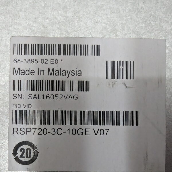 Модуль RSP720-3C-10GE, Cisco — изображение 3
