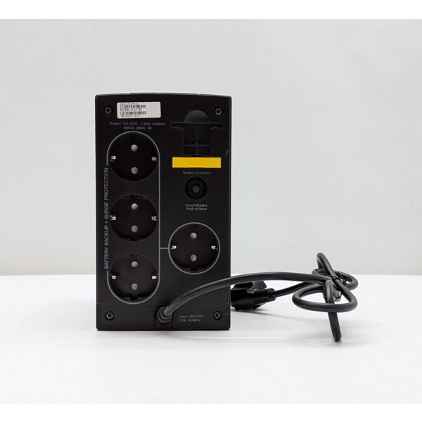 ИБП BC650-RSX761, APC Back-UPS, 650VA, без аккумулятора — изображение 3