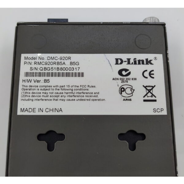 Медиаконвертер D-link DMC-920R — изображение 2